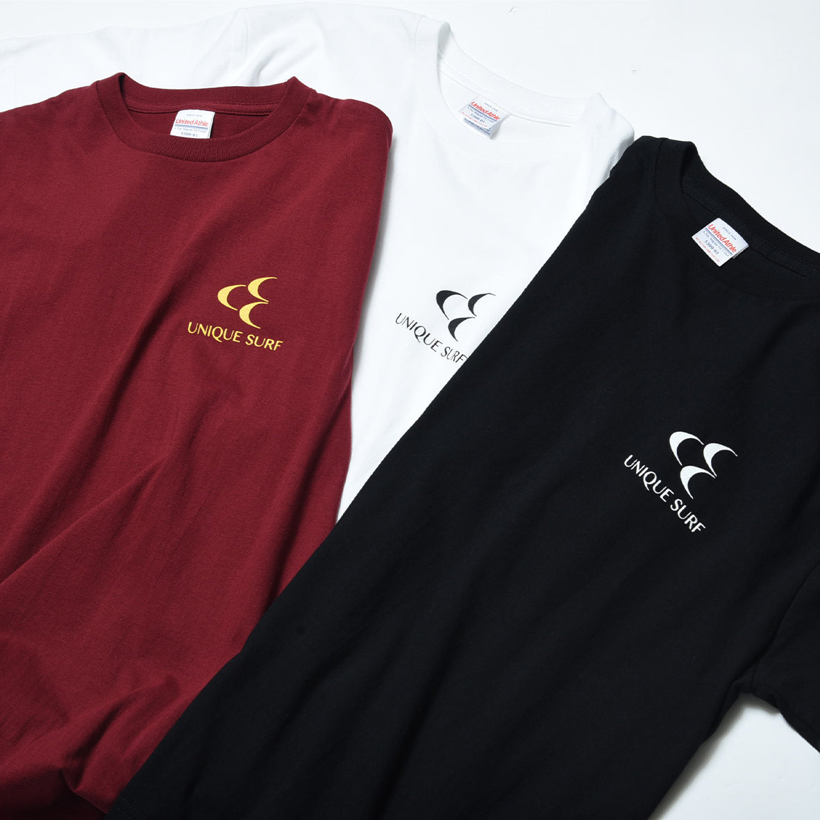 ザライジングサンコーヒーXLサイズ　UNIQUE SURF TEE　BLACK UNIQUE SURF ロゴTシャツ – The Rising Sun Coffee