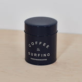 TRSCオリジナルキャニスター『coffee ＆ surfing』 ネイビー