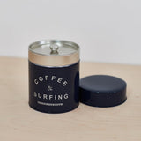 TRSCオリジナルキャニスター『coffee ＆ surfing』 ネイビー