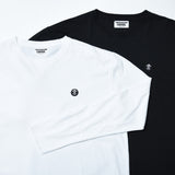 ロックくん L/S Tee（ホワイト／ブラック）