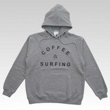 COFFEE&SURFING ORIGINAL HOODIE [GRAY]