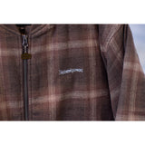 TRSC × BLUCO OMBRE CHECK BOMBER JACKET