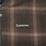 TRSC × BLUCO OMBRE CHECK BOMBER JACKET