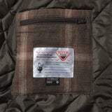 TRSC × BLUCO OMBRE CHECK BOMBER JACKET