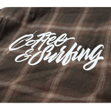 TRSC × BLUCO OMBRE CHECK BOMBER JACKET