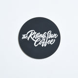 REVERSIBLE RUBBER COASTER [BLACK]