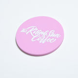 REVERSIBLE RUBBER COASTER [PINK]